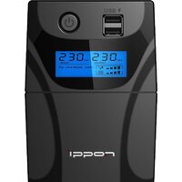 Источник бесперебойного питания IPPON Back Power Pro II 600 - Превью изображения №3 — Интернет-магазин ПроЗаказ