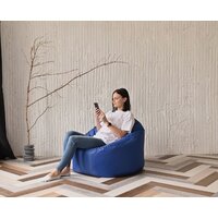 Кресло-мешок Mio Tesoro Poparada XXXL PO-65x85-SI (синий) - Превью изображения №9 — Интернет-магазин ПроЗаказ
