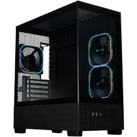 Корпус XASTRA Q500M 3ARGB-FG-C10-UC (черный) - Превью изображения №5 — Интернет-магазин ПроЗаказ