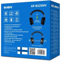 Наушники SVEN AP-B325MV (черный) - Превью изображения №6 — Интернет-магазин ПроЗаказ