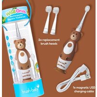 Электрическая зубная щетка Brush-Baby WildOnes Bear - Превью изображения №10 — Интернет-магазин ПроЗаказ