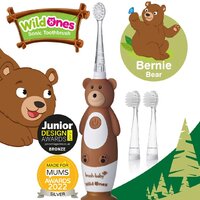 Электрическая зубная щетка Brush-Baby WildOnes Bear - Превью изображения №11 — Интернет-магазин ПроЗаказ