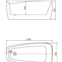 Ванна Aquanet Family Trend 170x78 00260052 - Превью изображения №4 — Интернет-магазин ПроЗаказ