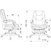 Офисное кресло Бюрократ CH-868N-BF (слоновая кость) - Превью изображения №18 — Интернет-магазин ПроЗаказ