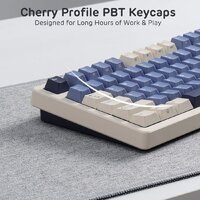 Клавиатура Royal Kludge S85 Horizon Blue (RK Beige) - Превью изображения №7 — Интернет-магазин ПроЗаказ