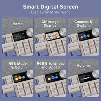 Клавиатура Royal Kludge S85 Horizon Blue (RK Beige) - Превью изображения №8 — Интернет-магазин ПроЗаказ