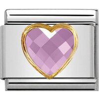 NominatioN Сердце 030610/003 (розовый цирконий)