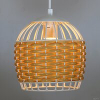 Подвесная люстра Элетех Кантри 231 НСБ 01-3х60-170 Е27 1005405193 (белый муар) - Превью изображения №2 — Интернет-магазин ПроЗаказ