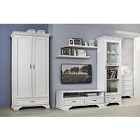 Шкаф распашной Black Red White Kentaki S320-NADN1W (белый/белый) - Превью изображения №6 — Интернет-магазин ПроЗаказ