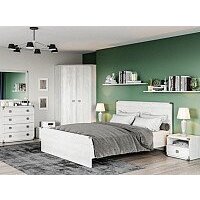 Шкаф распашной Black Red White Kentaki S320-NADN1W (белый/белый) - Превью изображения №8 — Интернет-магазин ПроЗаказ