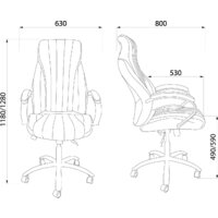 Офисное кресло AksHome Mastif Eco (экокожа, бежевый) - Превью изображения №18 — Интернет-магазин ПроЗаказ