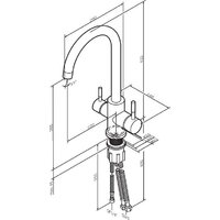 Смеситель AM.PM X-Joy S F85B07700 - Превью изображения №12 — Интернет-магазин ПроЗаказ