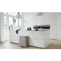 Система сортировки мусора Brabantia Bo Pedal Bin 2 x 30 л (минерально-серый) - Превью изображения №13 — Интернет-магазин ПроЗаказ
