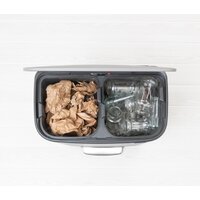 Система сортировки мусора Brabantia Bo Pedal Bin 2 x 30 л (минерально-серый) - Превью изображения №3 — Интернет-магазин ПроЗаказ
