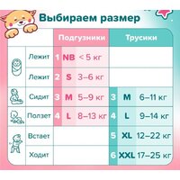 Трусики-подгузники Tanoshi Baby Pants M 6-11 кг (168 шт) - Превью изображения №10 — Интернет-магазин ПроЗаказ