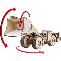 Сборная модель Eco-Wood-Art Погрузочно-доставочная машина МоАЗ-4075 - Превью изображения №2 — Интернет-магазин ПроЗаказ