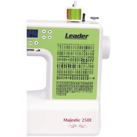 Компьютерная швейная машина Leader Majestic 250E - Превью изображения №10 — Интернет-магазин ПроЗаказ