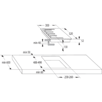 Варочная панель Gorenje GC321B - Превью изображения №4 — Интернет-магазин ПроЗаказ