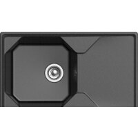 Кухонная мойка GranFest GF-U-840L (черный) - Превью изображения №2 — Интернет-магазин ПроЗаказ