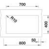 Кухонная мойка Blanco Subline 700-U Coloured Components 527807 (белый) - Превью изображения №6 — Интернет-магазин ПроЗаказ