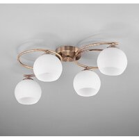 Припотолочная люстра Евросвет Alba 30144/4 античная бронза - Превью изображения №1 — Интернет-магазин ПроЗаказ