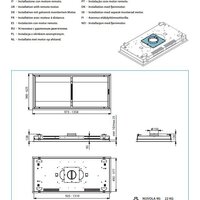 Кухонная вытяжка Falmec Nuvola Design+ Island 90 (нержавеющая сталь) - Превью изображения №3 — Интернет-магазин ПроЗаказ