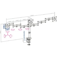 Кронштейн для монитора Arm Media LCD-T15 - Превью изображения №2 — Интернет-магазин ПроЗаказ