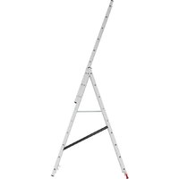Лестница-стремянка Новая высота NV 223 алюминиевая трёхсекционная 3x9 ступеней - Превью изображения №4 — Интернет-магазин ПроЗаказ