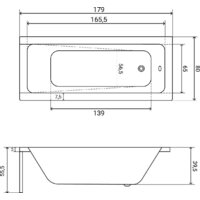 Ванна Lauter Estelle 180х80 21206080 - Превью изображения №28 — Интернет-магазин ПроЗаказ