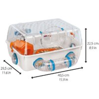 Клетка Ferplast Combi 1 (белый) 57923499 - Превью изображения №2 — Интернет-магазин ПроЗаказ