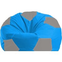 Flagman Мяч Стандарт М1.1-274 (голубой/серый)