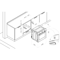 Электрический духовой шкаф Korting OKB 481 CRB - Превью изображения №2 — Интернет-магазин ПроЗаказ