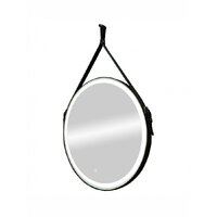  Континент Зеркало Millenium Black Led D 50 (натуральная кожа, черный) - Превью изображения №4 — Интернет-магазин ПроЗаказ