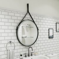  Континент Зеркало Millenium Black Led D 50 (натуральная кожа, черный) - Превью изображения №12 — Интернет-магазин ПроЗаказ