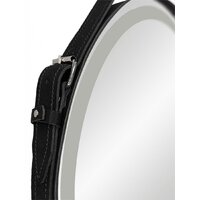  Континент Зеркало Millenium Black Led D 50 (натуральная кожа, черный) - Превью изображения №5 — Интернет-магазин ПроЗаказ