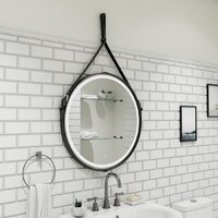  Континент Зеркало Millenium Black Led D 50 (натуральная кожа, черный) - Превью изображения №13 — Интернет-магазин ПроЗаказ