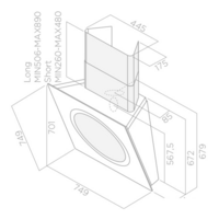 Кухонная вытяжка Elica OM AIR BL/F/75 - Превью изображения №3 — Интернет-магазин ПроЗаказ