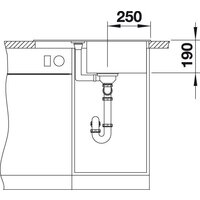 Кухонная мойка Blanco Metra 45 S Compact 525912 (черный) - Превью изображения №5 — Интернет-магазин ПроЗаказ