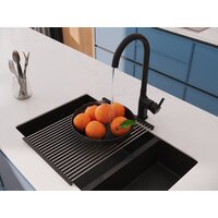 Смеситель Cersanit Elio однорычажный 68261 (черный) - Превью изображения №12 — Интернет-магазин ПроЗаказ