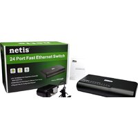 Неуправляемый коммутатор Netis ST3124P - Превью изображения №4 — Интернет-магазин ПроЗаказ