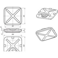 Бак ЭкоПром Rostok 110 л (с подогревом) - Превью изображения №2 — Интернет-магазин ПроЗаказ