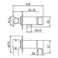 Гигиенический душ Shevanik S147H - Превью изображения №2 — Интернет-магазин ПроЗаказ