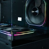 Корпус XASTRA Q500 6ARGB-FG-C10-UC (черный) - Превью изображения №9 — Интернет-магазин ПроЗаказ