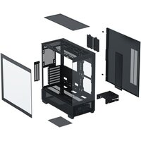 Корпус XASTRA Q500 6ARGB-FG-C10-UC (черный) - Превью изображения №10 — Интернет-магазин ПроЗаказ