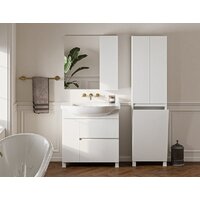  Belux Шкаф Неаполь П 50 К (1, белый глянцевый) - Превью изображения №4 — Интернет-магазин ПроЗаказ