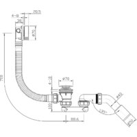 Сифон Roxen R70S-CH - Превью изображения №12 — Интернет-магазин ПроЗаказ
