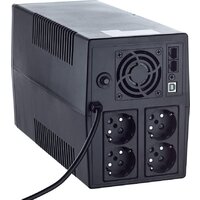 Источник бесперебойного питания Kiper Power B2000 USB (2000VA/1200W) - Превью изображения №3 — Интернет-магазин ПроЗаказ