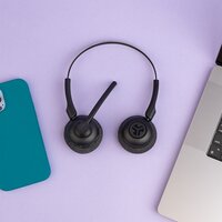 Офисная гарнитура JLab Go Work Pop (черный) - Превью изображения №6 — Интернет-магазин ПроЗаказ