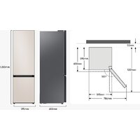 Холодильник Samsung Bespoke RB34C7B5CAP/EF - Превью изображения №6 — Интернет-магазин ПроЗаказ