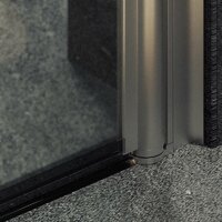 Душевая дверь MaybahGlass 198x60 MGD-802-5 (сатин стекло/хром матовый) - Превью изображения №3 — Интернет-магазин ПроЗаказ